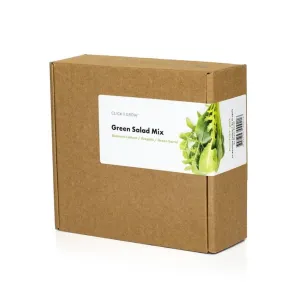 Caja de 9 cápsulas Click & Grow Green Salad Mix para lechuga, rúcula y acedera de interior